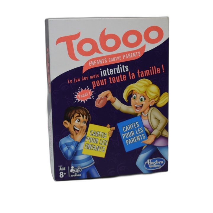 Taboo Enfants contre Parents - Hasbro Gaming - Jeu Famille 4+ Joueurs