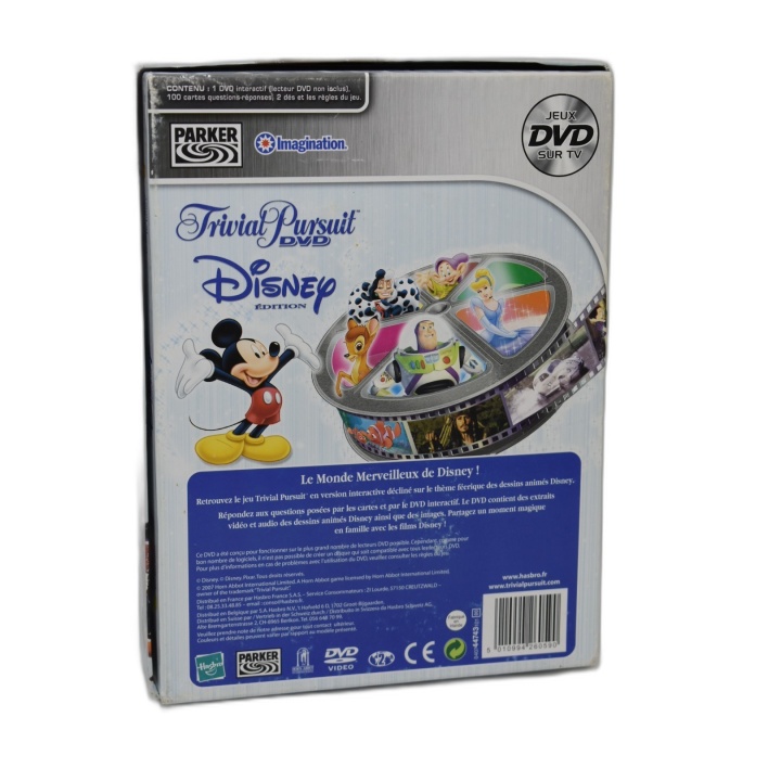 Trivial Pursuit DVD Disney Édition Parker - Jeu Quiz Famille - Occasio