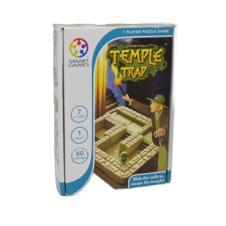 Temple Trap - Smart Games - Puzzle Solo 60 Défis - 1 Joueur - 7 ans+ -