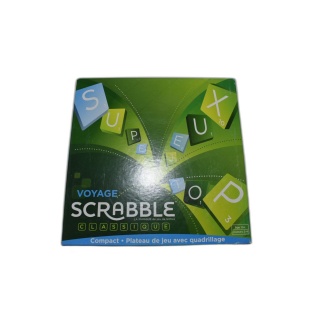 Scrabble Voyage Classique Mattel - Jeu de lettres 2-4 Joueurs - 10 ans