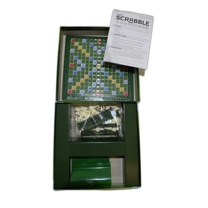Scrabble Voyage Classique Mattel - Jeu de lettres 2-4 Joueurs - 10 ans