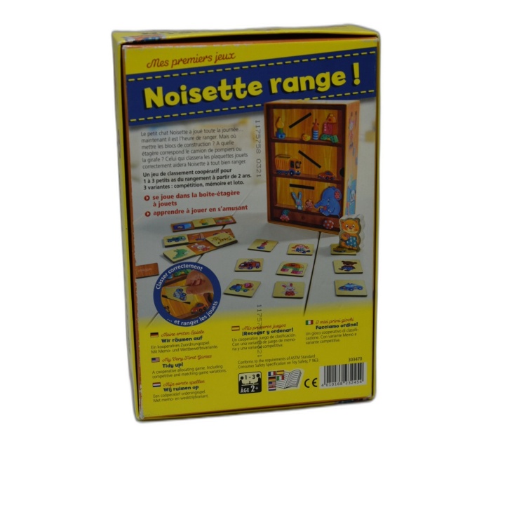 Noisette Range ! HABA - Mes Premiers Jeux - Éveil Enfant 2 ans+ - Occa