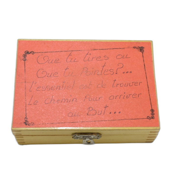 Jeu de Pétanque Miniature - Coffret Bois 6 Boules Métal + Cochonnet -