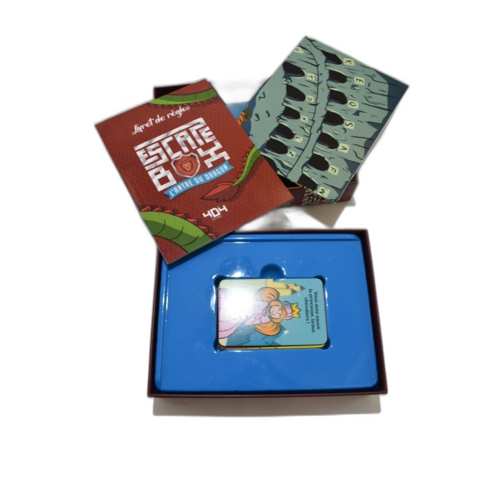 Escape Box L'Antre du Dragon - Jeu Escape Room Enfants - 45 min - Occa