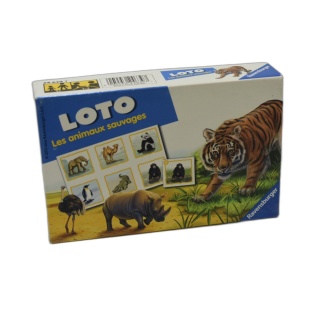 Loto Animaux Ravensburger - Jeu Éducatif Enfant 3 ans+ - 30 Cartes 5 P