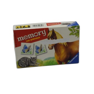 Memory Les Animaux - Ravensburger - Jeu de Mémoire Enfant - 2 Joueurs