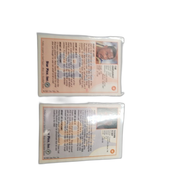 Lot 2 Cartes 1991 Star Pics Flashback NBA Basketball Cards Basket
