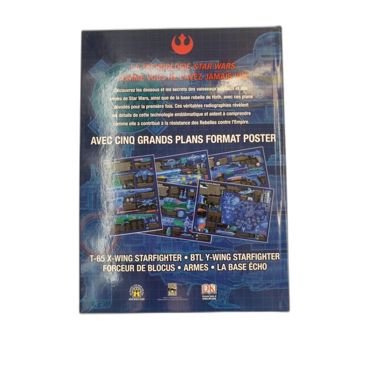 Star Wars Plans Secrets Édition Rebelle DK - Livre Collector avec 5 Po