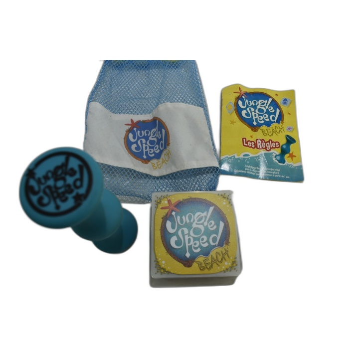 Jungle Speed Beach - Asmodee - Jeu Réflexes 2-10 Joueurs - 7 ans - Occ