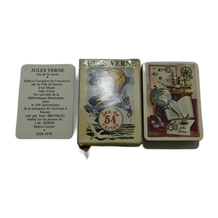 Jeu de 54 Cartes Jules Verne - Édition Collector 1978 Nantes - Occasio