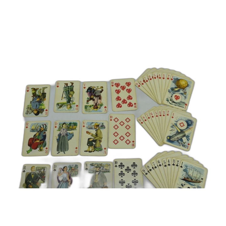 Jeu de 54 Cartes Jules Verne - Édition Collector 1978 Nantes - Occasio
