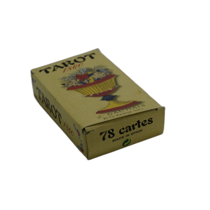 Tarot 1860 J. Gaudais Paris - Jeu de Cartes Tarot Vintage 78 Cartes -