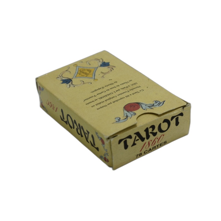 Tarot 1860 J. Gaudais Paris - Jeu de Cartes Tarot Vintage 78 Cartes -