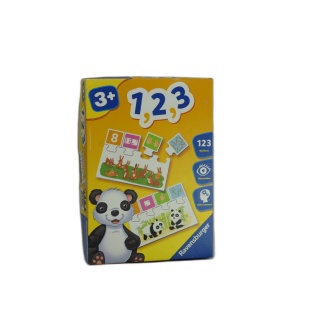 1,2,3 Ravensburger - Jeu Éducatif Chiffres Enfant 3 ans+ - Puzzle Appr