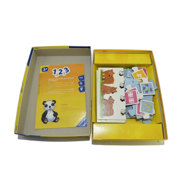 1,2,3 Ravensburger - Jeu Éducatif Chiffres Enfant 3 ans+ - Puzzle Appr