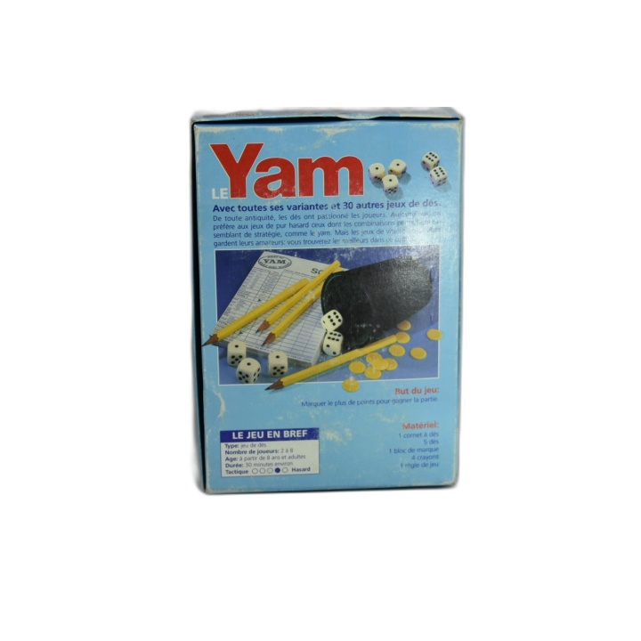 Le Yam - Jeux Schmidt - 30 Jeux de Dés Craps Zanzi 421 - Occasion Comp