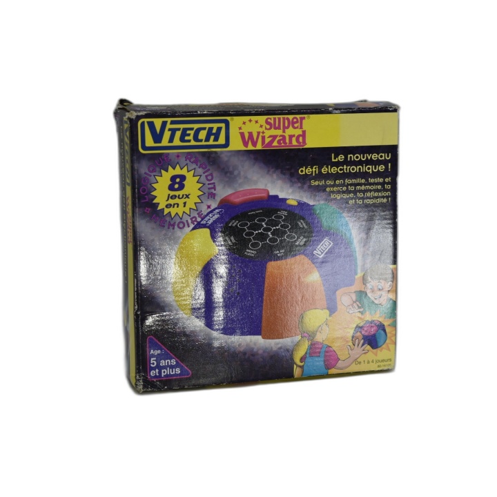 VTech Super Wizard - Jeu Électronique 8 en 1 Mémoire Logique - 1-4 Jou