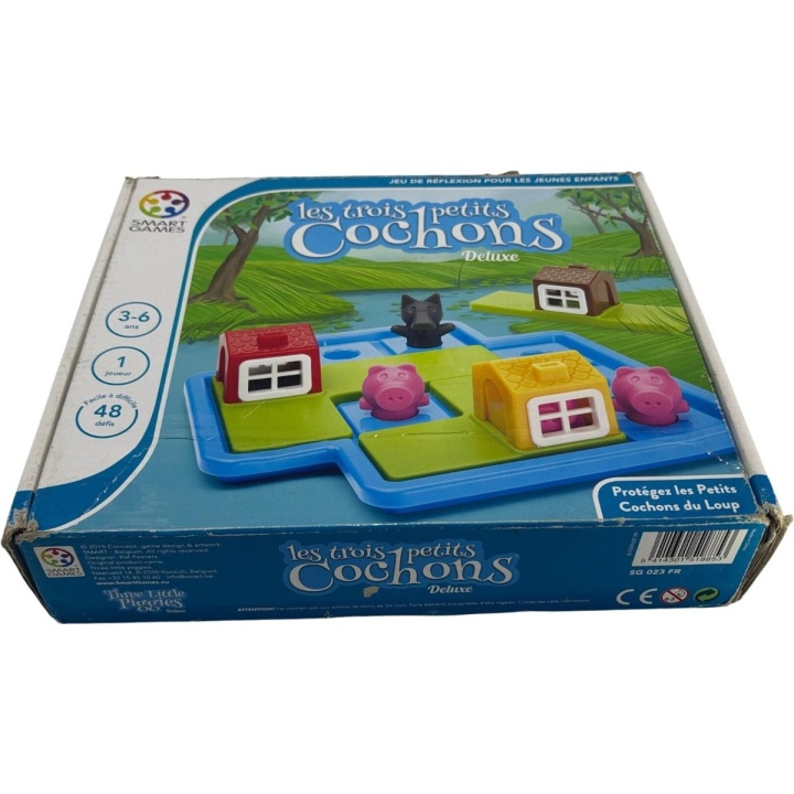 Les Trois Petits Cochons Deluxe Smart Games - Jeu complet