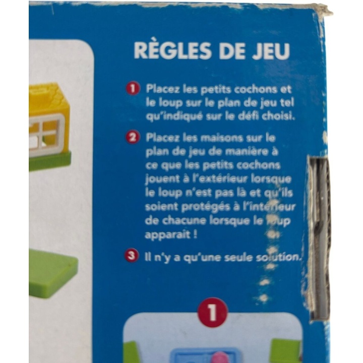 Les Trois Petits Cochons Deluxe Smart Games - Jeu complet
