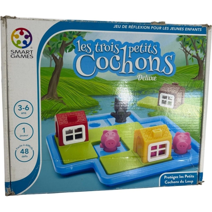 Les Trois Petits Cochons Deluxe Smart Games - Jeu complet