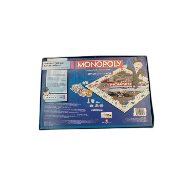 Monopoly Circuit de Ledenon - Édition Collector - Jeu Famille 2-6 Joue