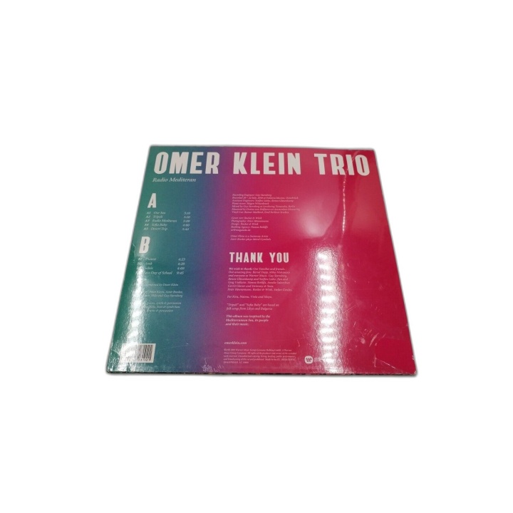 Vinyle Omer Klein Trio – Radio Mediteran LP 33T Jazz Neuf Sous Celloph