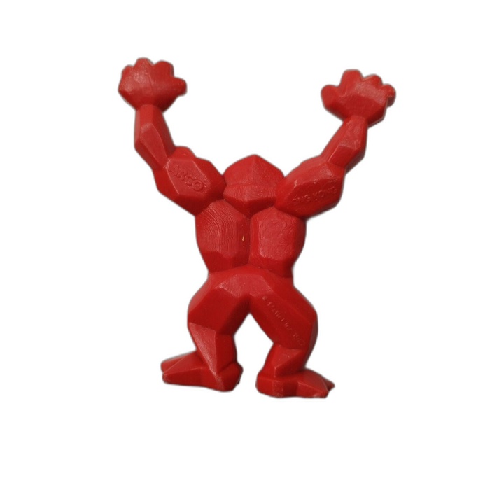 Figurine Troll Rouge Imprimée 3D - Monstre Fantasy Low Poly - Pion Jeu