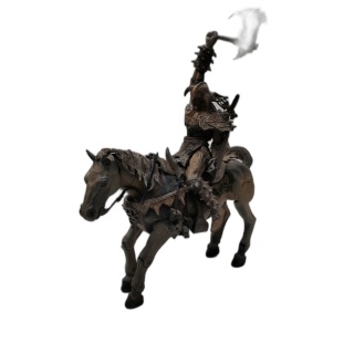 Spawn The Dark Age Chevalier à Cheval McFarlane Toys 2002 - Figurine C