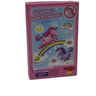Licornes dans les Nuages - HABA - Jeu de dés enfant 2-4 joueurs - Dès