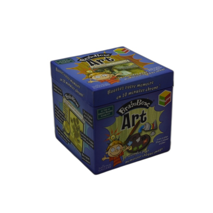 BrainBox Art - Eveil & Jeux - Jeu Mémoire Cartes Peintures - 1 Joueur+