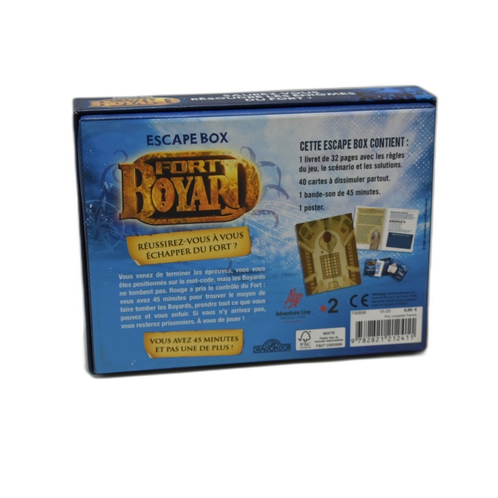 Fort Boyard Escape Box - Dragon d'Or - Jeu Escape Game 2-6 Joueurs - 1