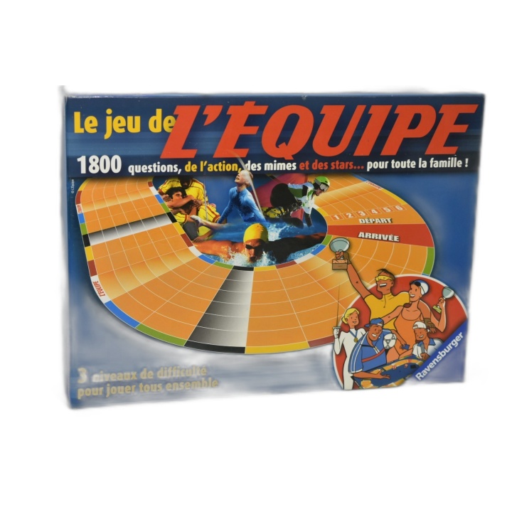 Le Jeu de L'Équipe - Ravensburger - Quiz Sport 1800 Questions Famille