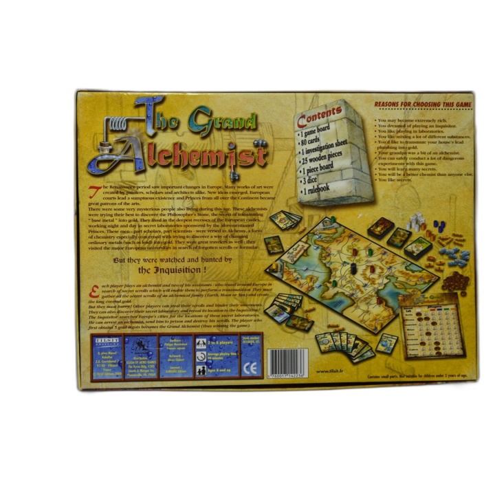 The Grand Alchemist - Tilsit Éditions - Jeu de stratégie médiéval fant