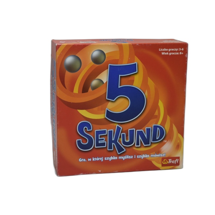 5 Sekund - Patch Products - Jeu Ambiance Rapidité 3-6 Joueurs - 8 ans