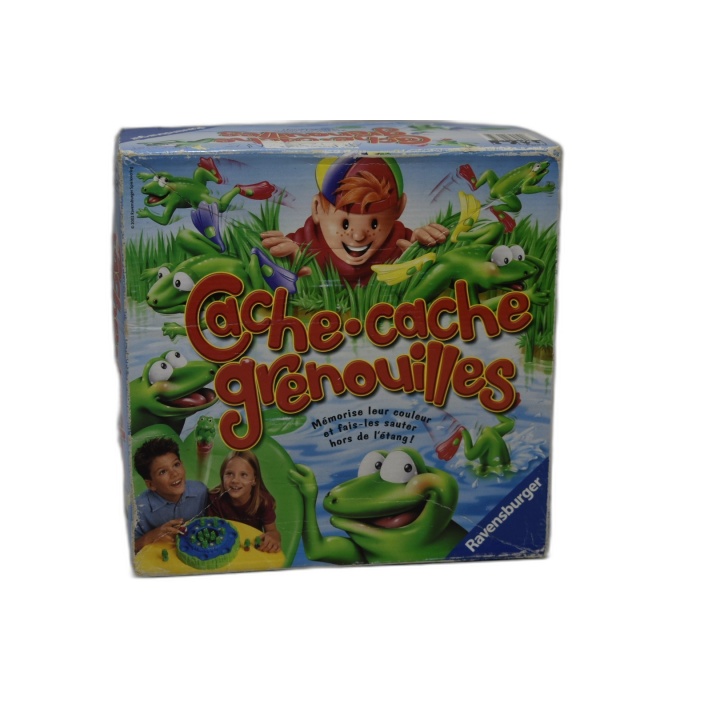 Cache-Cache Grenouilles - Ravensburger - Jeu Mémoire 2-4 Joueurs - Dès