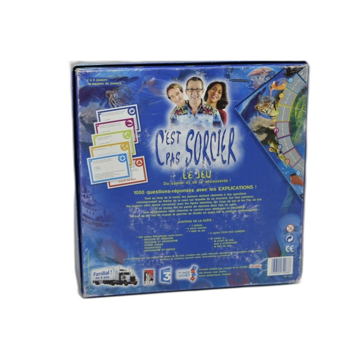 C'est Pas Sorcier Le Jeu - Power Games - Quiz Familial 8 ans+ - Occasi
