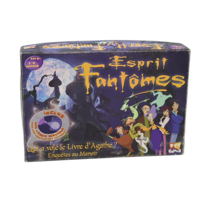 Esprit Fantômes TF1 Games - Enquêtes au Manoir - Jeu Déduction 2-6 Jou