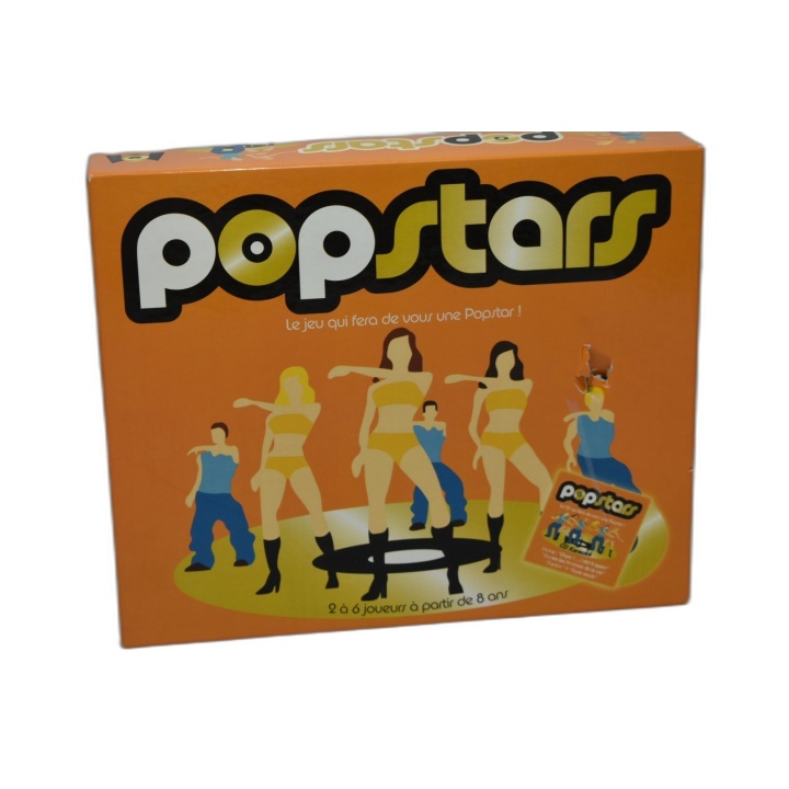 Popstars - Jeu de Société Karaoké 2-6 Joueurs - Dès 8 ans - Avec CD Ka