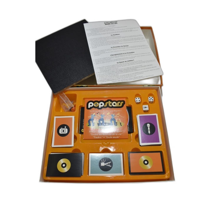 Popstars - Jeu de Société Karaoké 2-6 Joueurs - Dès 8 ans - Avec CD Ka