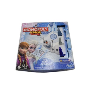 Monopoly Junior Reine des Neiges Disney - Hasbro - Jeu Enfant 2-4 Joue