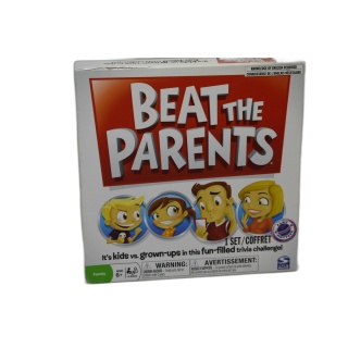 Beat the Parents - Spin Master - Jeu Trivia Enfants vs Parents - 2+ Jo