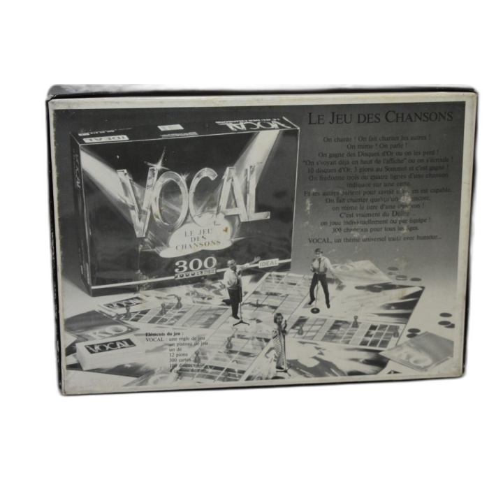 Vocal Le Jeu des Chansons - Idéal - Jeu Ambiance Musique 300 Cartes -