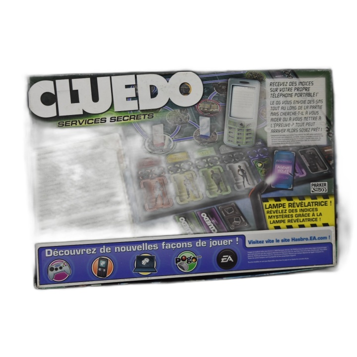 Cluedo Services Secrets - Hasbro - Jeu Enquête Espionnage 2-6 Joueurs
