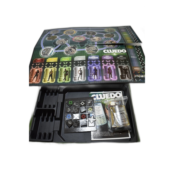 Cluedo Services Secrets - Hasbro - Jeu Enquête Espionnage 2-6 Joueurs
