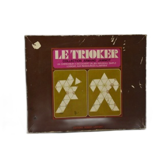Le Trioker - Editions Robert Laffont - Jeu de Logique Triangles - Coll