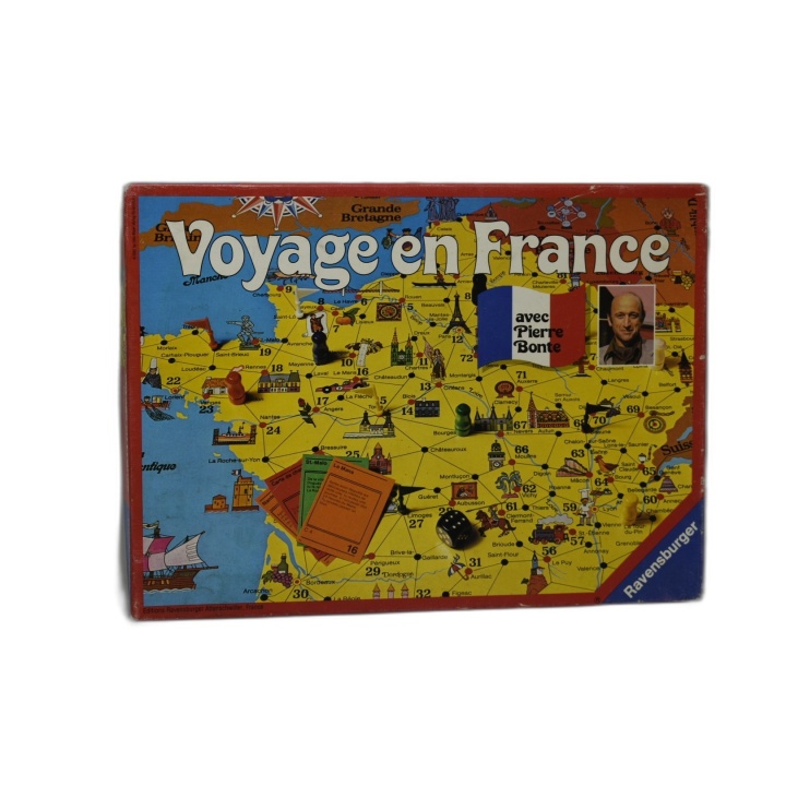 Voyage en France Pierre Bonte - Ravensburger - Jeu Famille 2-6 Joueurs