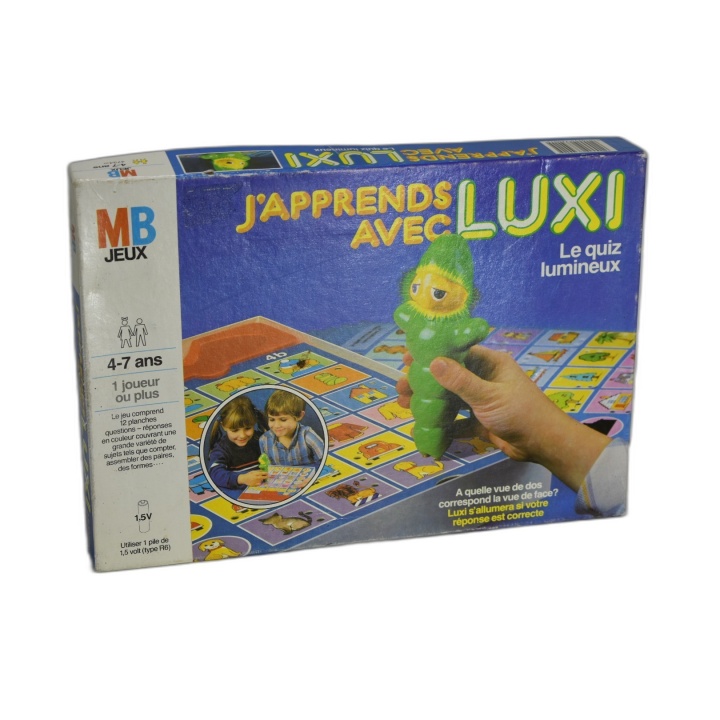 J'apprends avec Luxi - MB Jeux - Quiz Lumineux Enfant 4-7 ans - Occasi