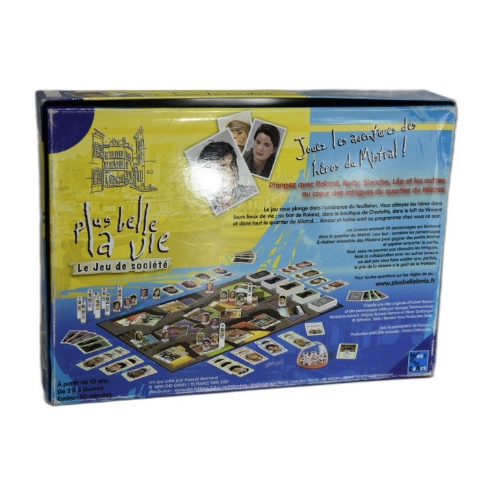 Plus Belle la Vie - Le Jeu de Société - Week End Games - 2-5 Joueurs -