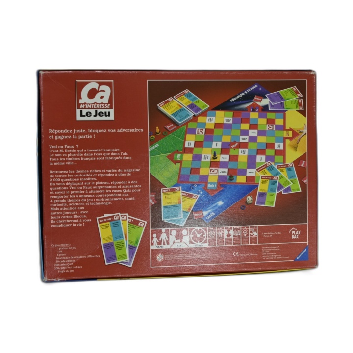 Ça M'Intéresse Le Jeu - Ravensburger - Quiz & Vrai ou Faux - 2-6 Joueu