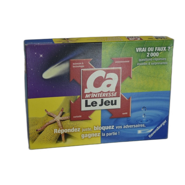 Ça M'Intéresse Le Jeu - Ravensburger - Quiz & Vrai ou Faux - 2-6 Joueu